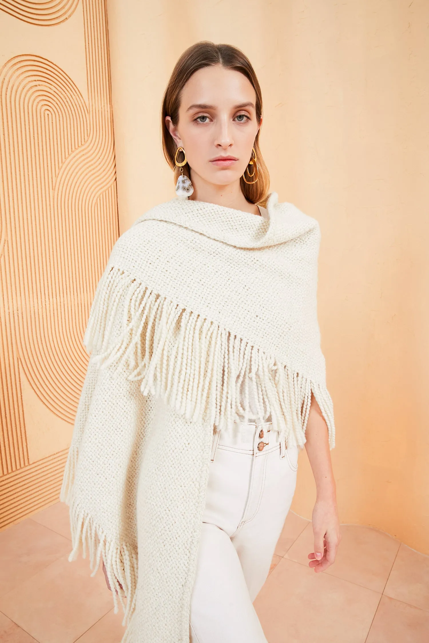 Martina Shawl - Cream