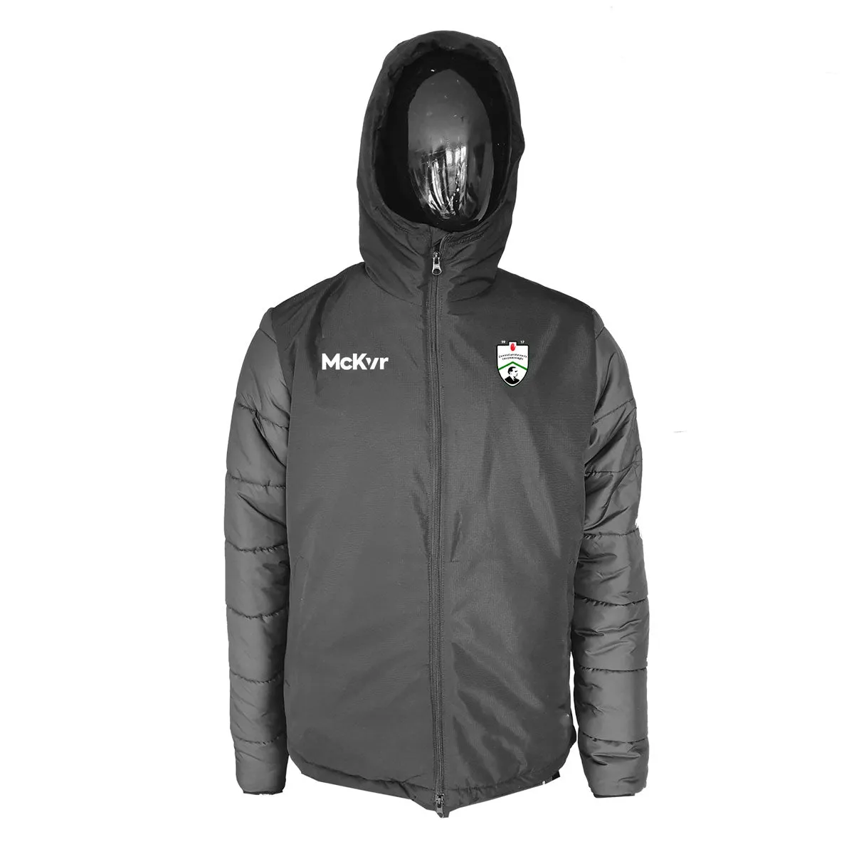 Mc Keever Fintona Pearses GAA Core 22 Stadium Jacket - Adult - Black