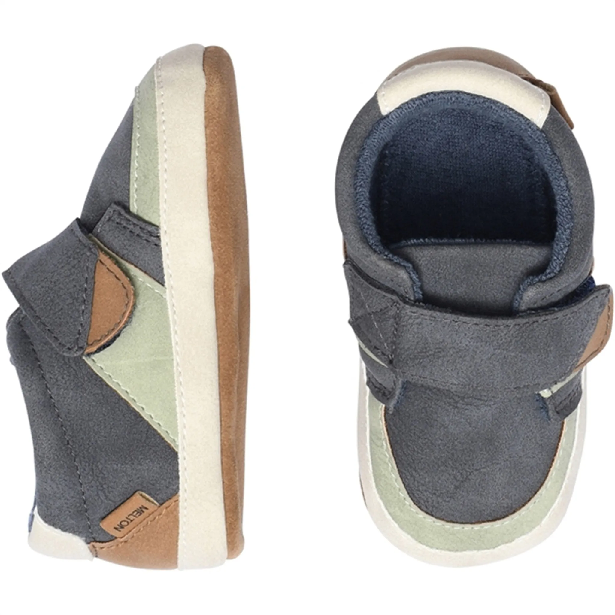 MELTON Sneaker Slippers Marine