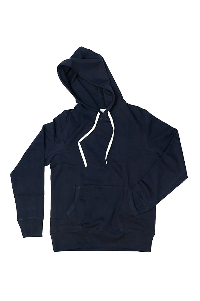 Merz B. Schwanen Heavy Weight Pullover Hoodie - Night Blue - 3S82.68