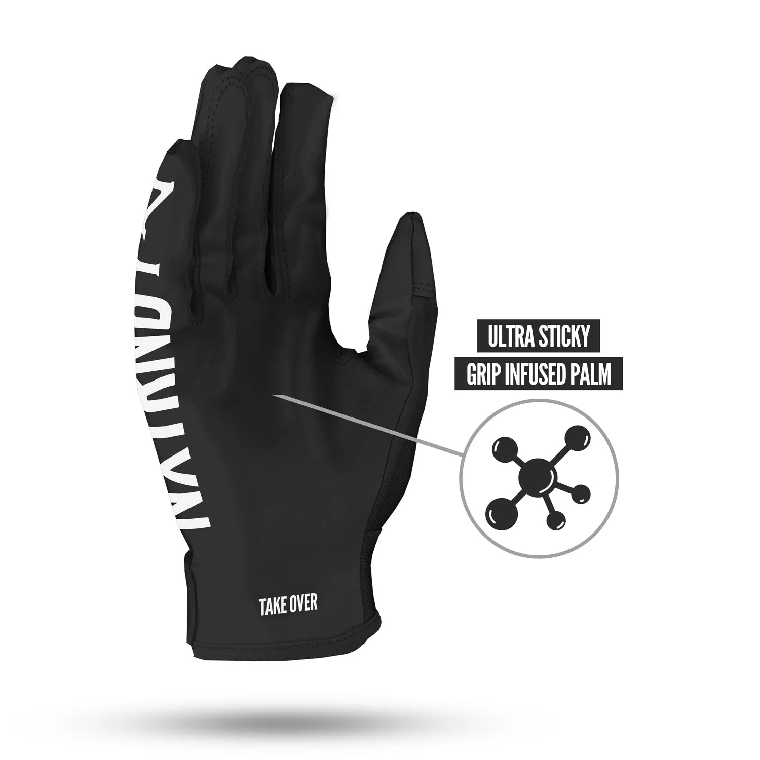 NXTRND G1 Football Gloves Black