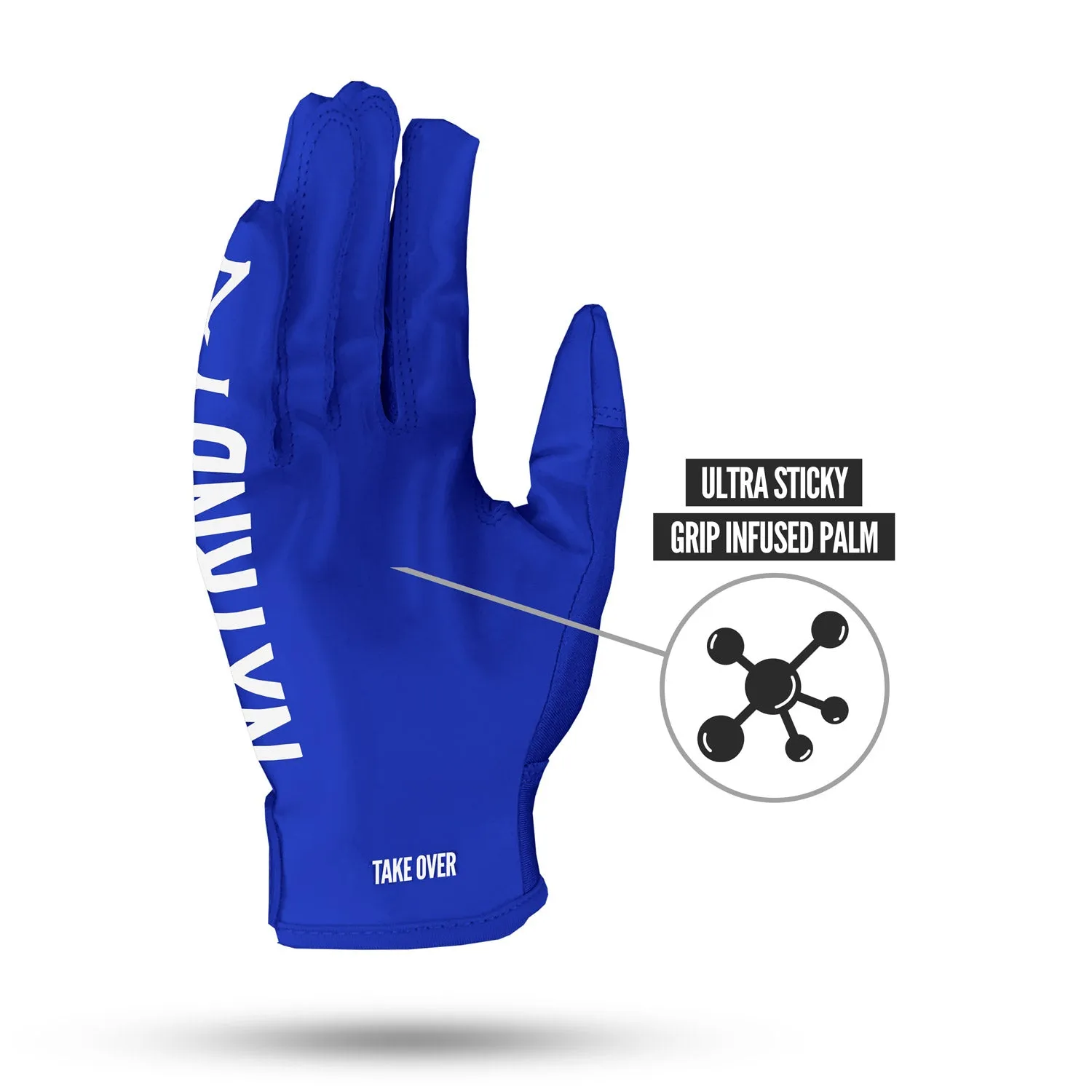 NXTRND G1 Football Gloves Blue