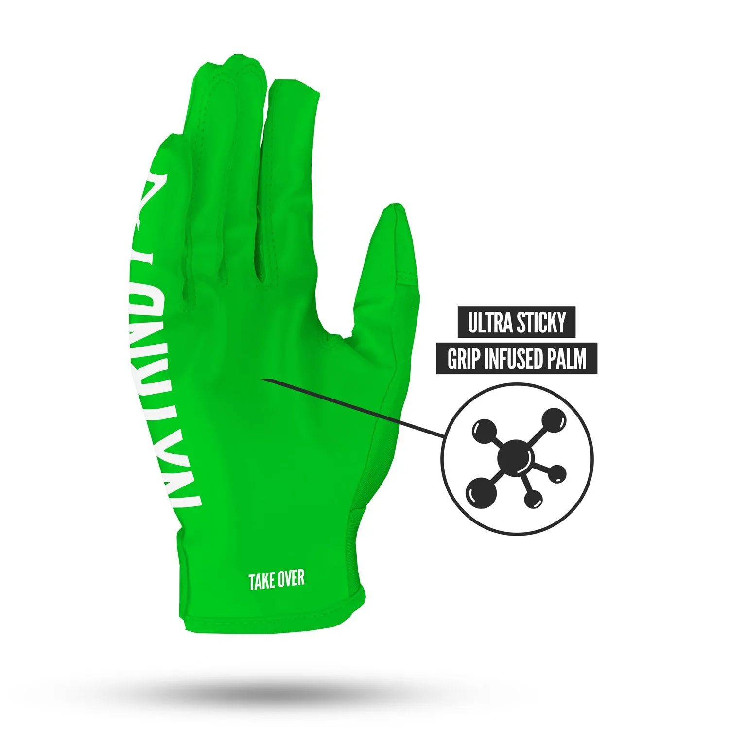 NXTRND G1 Football Gloves Green