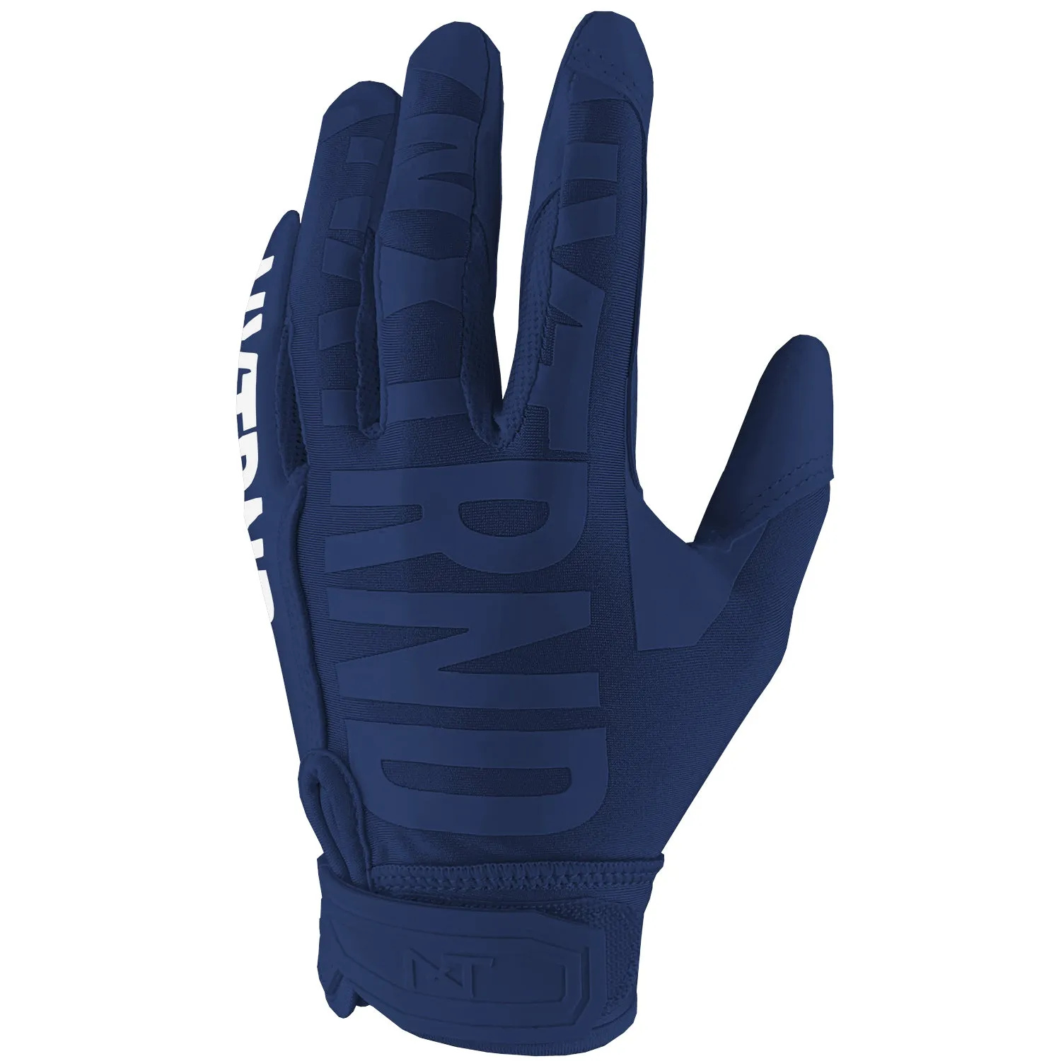 NXTRND G1 Football Gloves Navy Blue