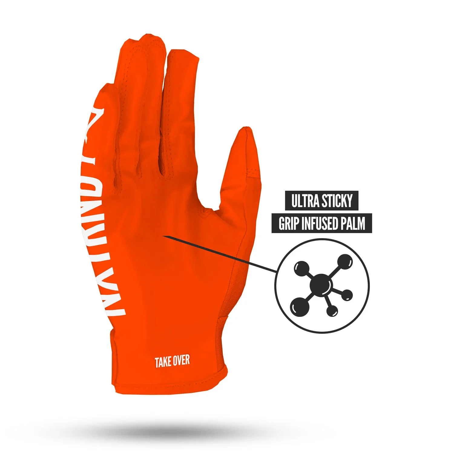 NXTRND G1 Football Gloves Orange