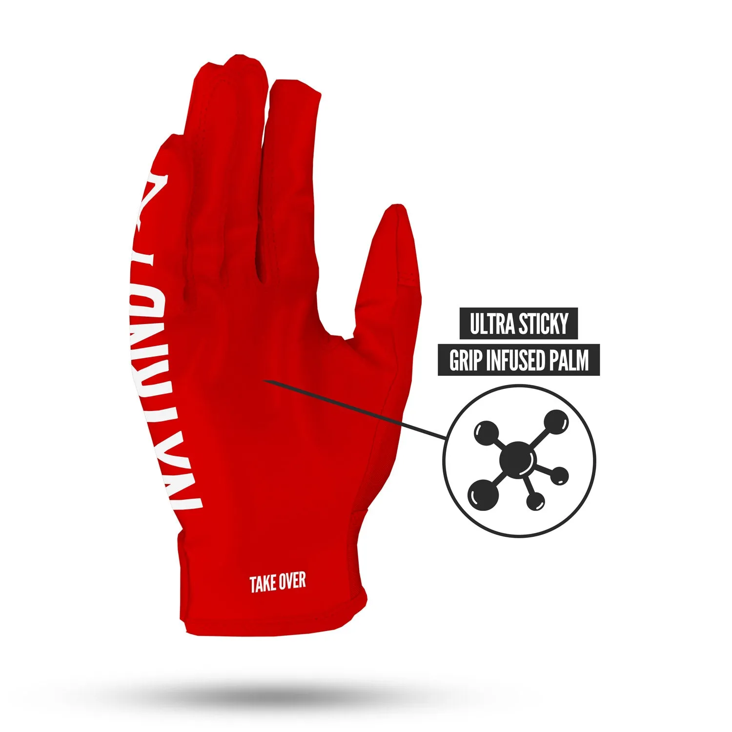 NXTRND G1 Football Gloves Red