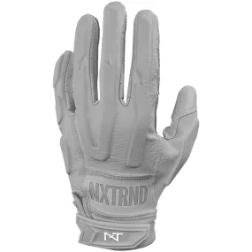 NXTRND G3 Padded Football Gloves Grey