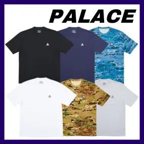 Palace Skateboards  |Crew Neck Camouflage Street Style Plain Short Sleeves