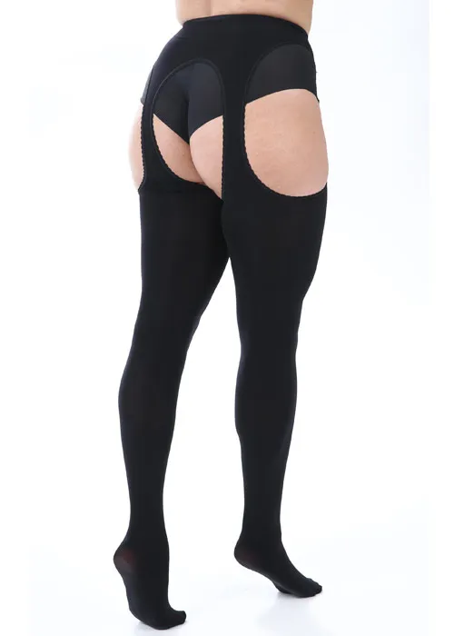 Pamela Mann Bodyfree Suspender Curvy Tights ()