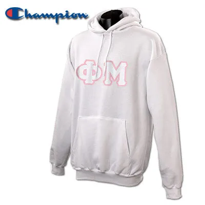 Phi Mu Champion Powerblend Hoodie - S700 - TWILL