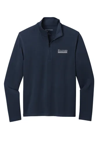 Port Authority Microterry 1/4-Zip Pullover