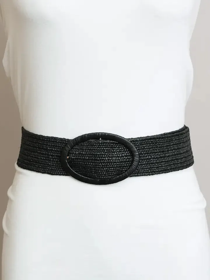 Raffia Belt