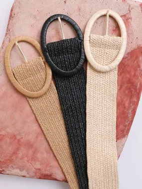 Raffia Belt