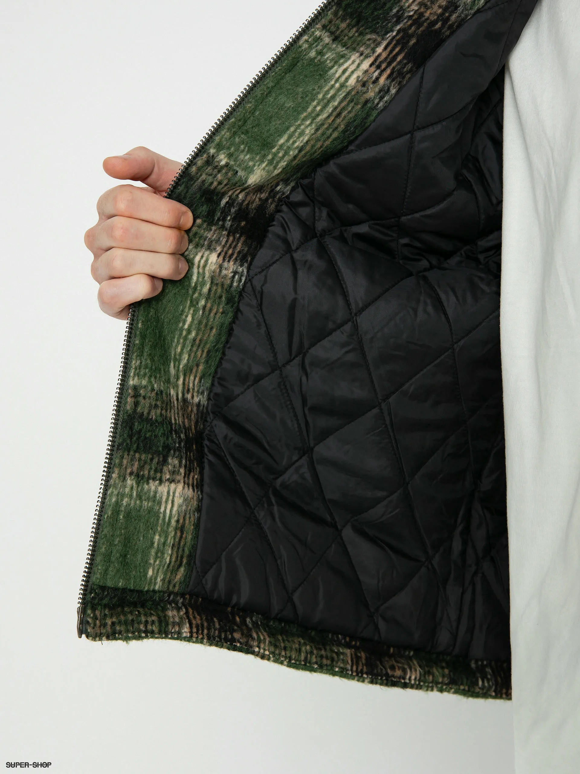 Santa Cruz Hideout Jacket (green check)