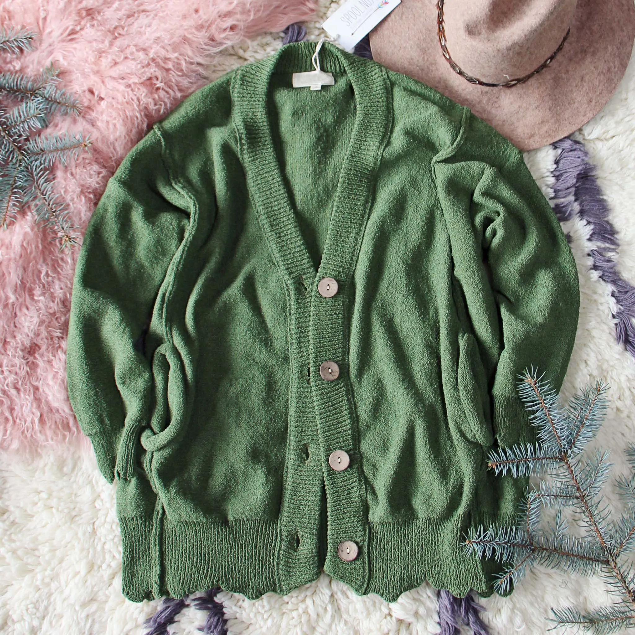 Saturday Morning Sweater in Pine