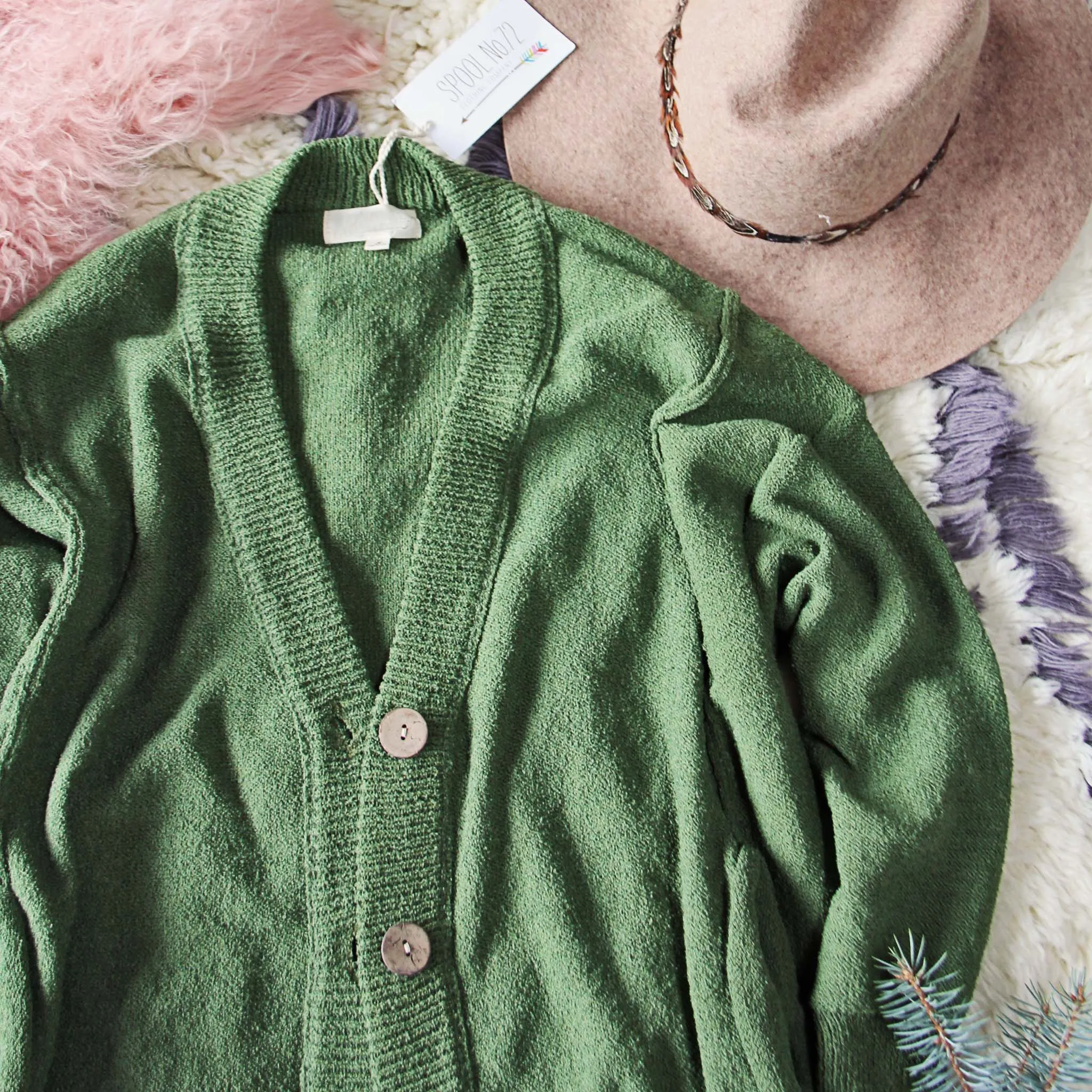 Saturday Morning Sweater in Pine