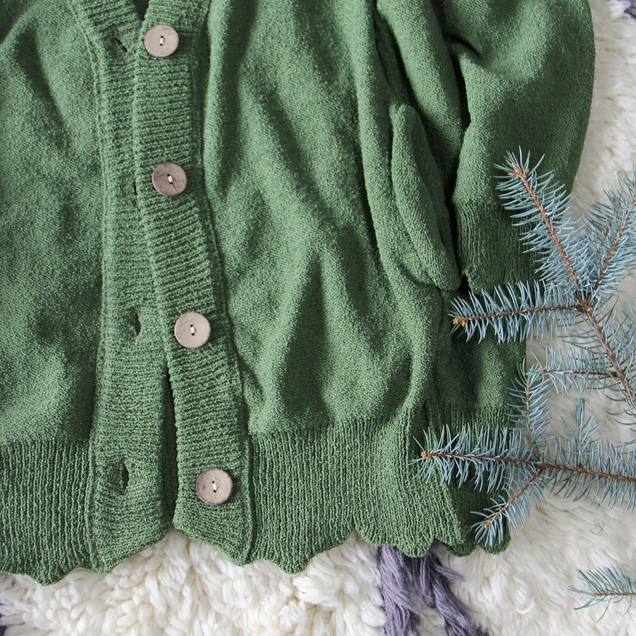 Saturday Morning Sweater in Pine