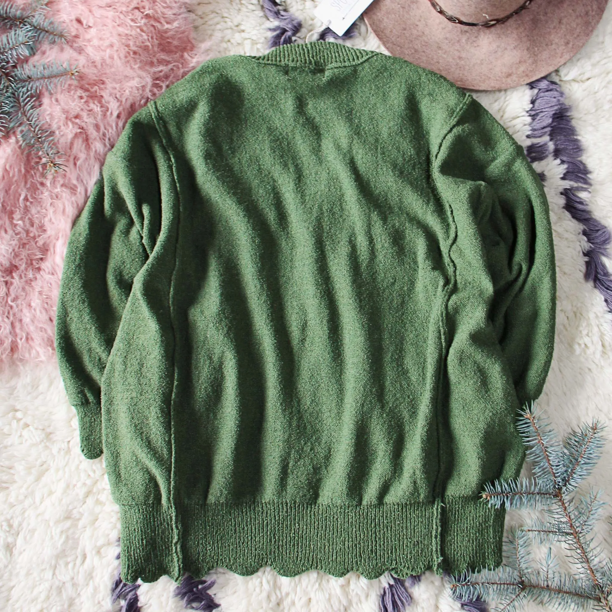 Saturday Morning Sweater in Pine