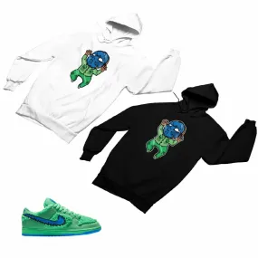 SB Dunk Low Green Bear Matching Custom Designed Hoodies ND 1-6-28