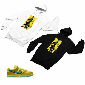 SB Dunk Low Yellow Matching Custom Designed Hoodies ND 1-4-24