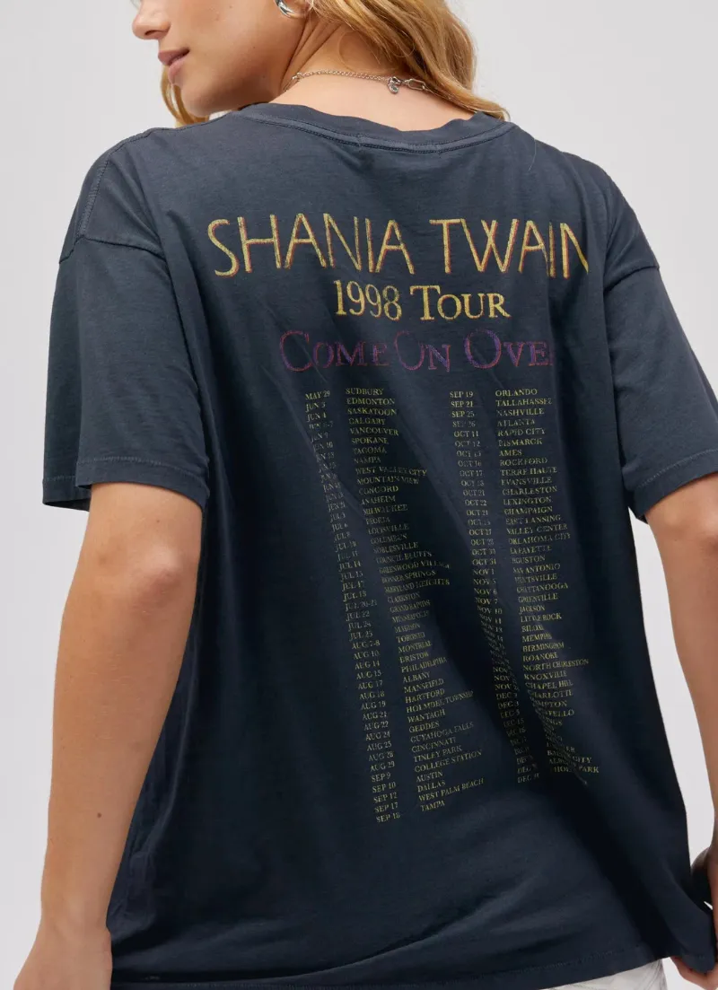 Shania Twain Come On over 1988 Tour Merch Tee