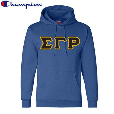 Sigma Gamma Rho Champion Powerblend Hoodie - S700 - TWILL