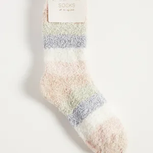 Stripe Plush Socks