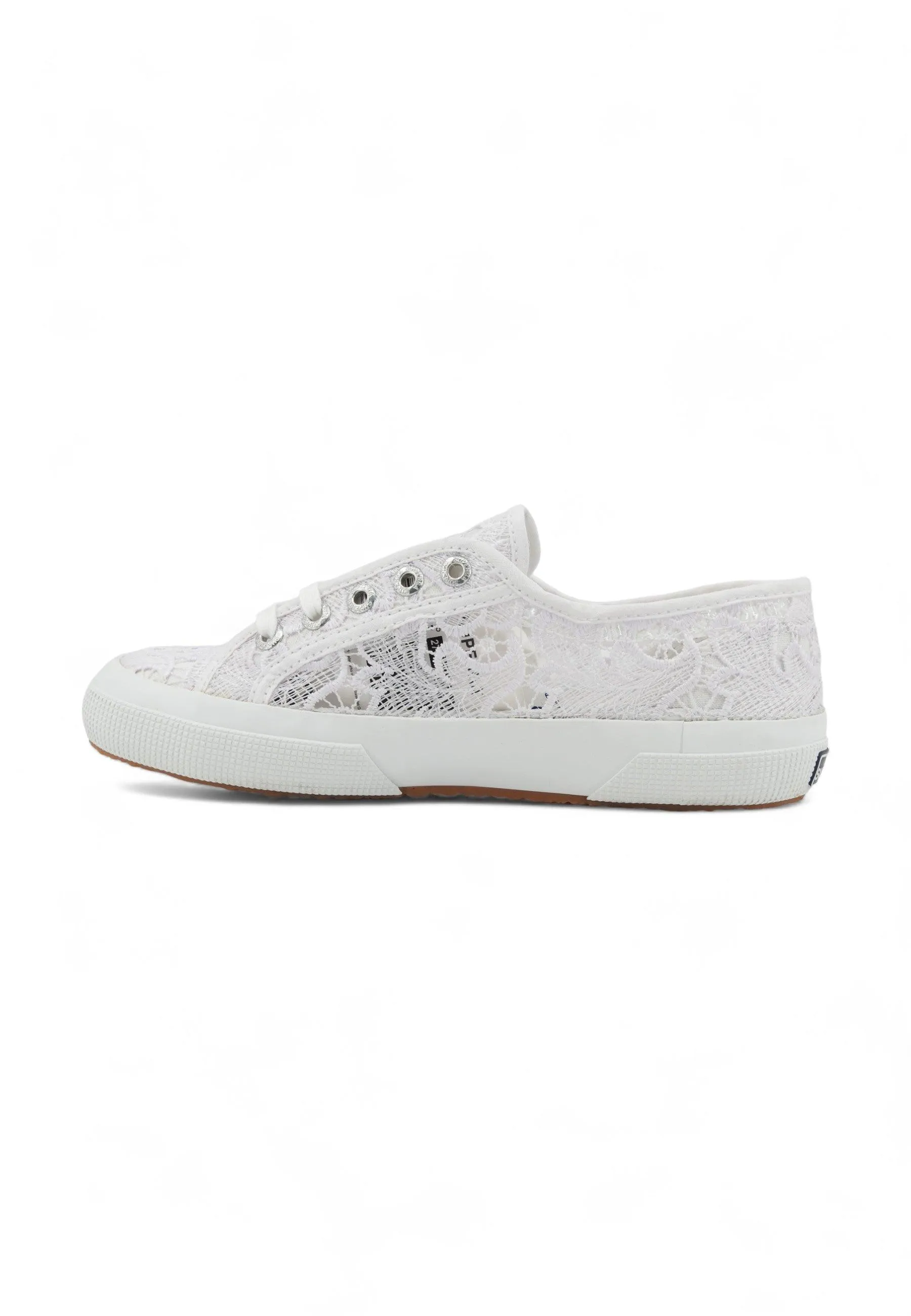 SUPERGA 2750 Macrame Sneaker Donna White S81219W