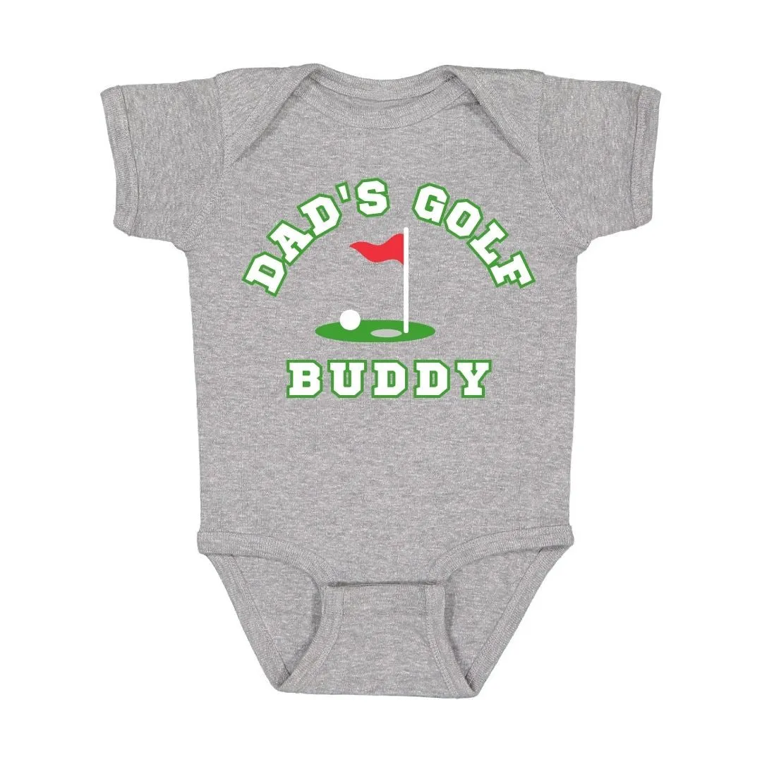 Sweet Wink - Dad's Golf Buddy Short Sleeve Bodysuit