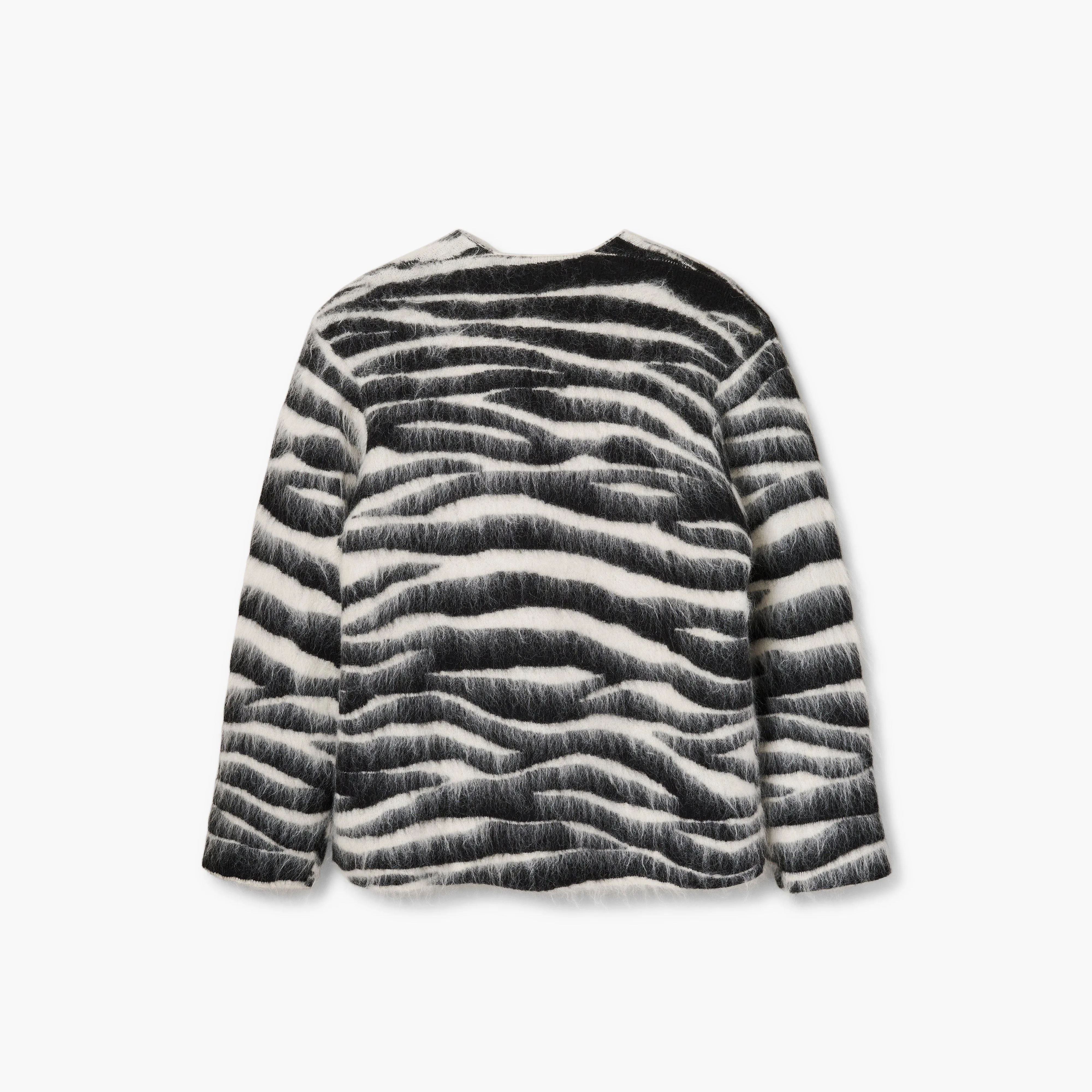 The Brushed Zebra Sweater