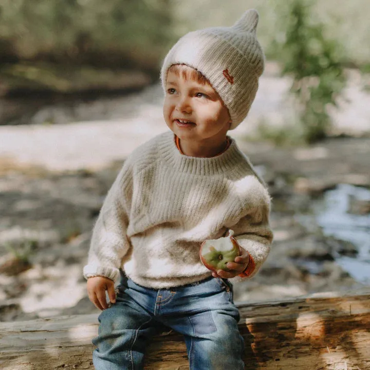 The Finn Knitted Sweater - Cream - BABY