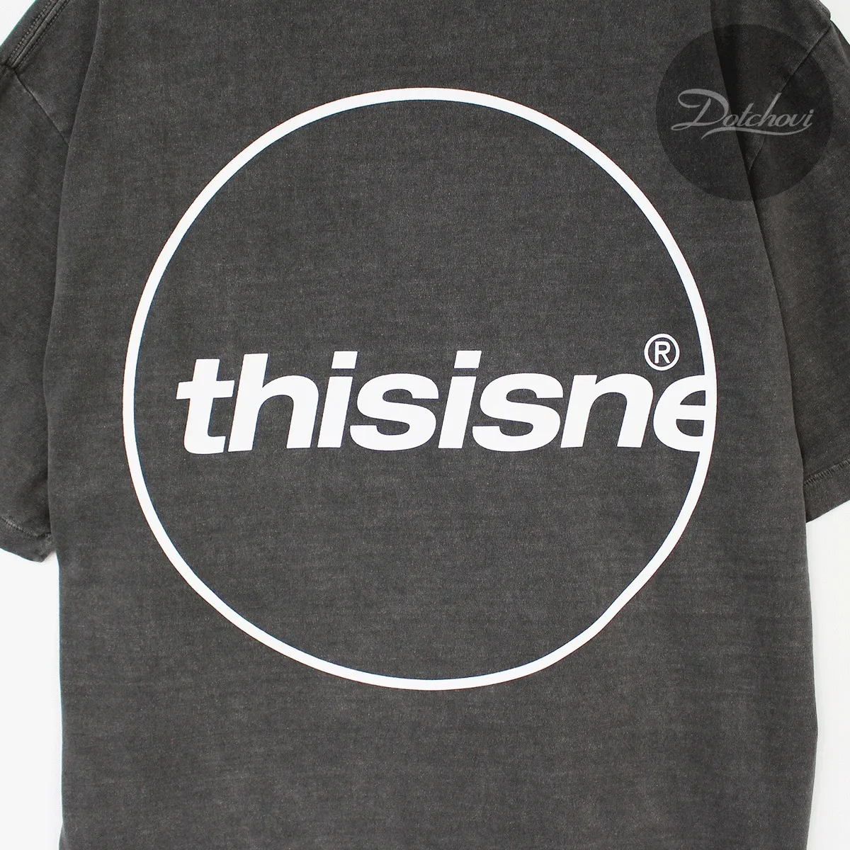 thisisneverthat  |Crew Neck Unisex Street Style U-Neck Plain Cotton