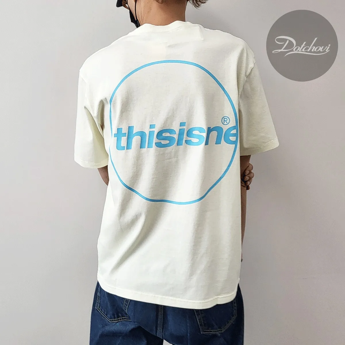 thisisneverthat  |Crew Neck Unisex Street Style U-Neck Plain Cotton