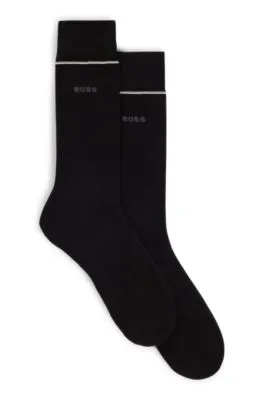 Two-pack of regular-length performance-stretch socks