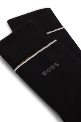 Two-pack of regular-length performance-stretch socks