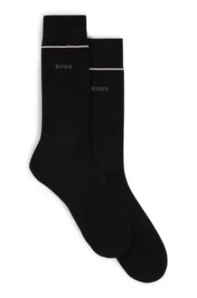 Two-pack of regular-length performance-stretch socks