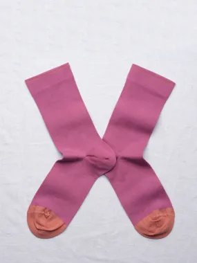 UN2-29 mauve pink socks