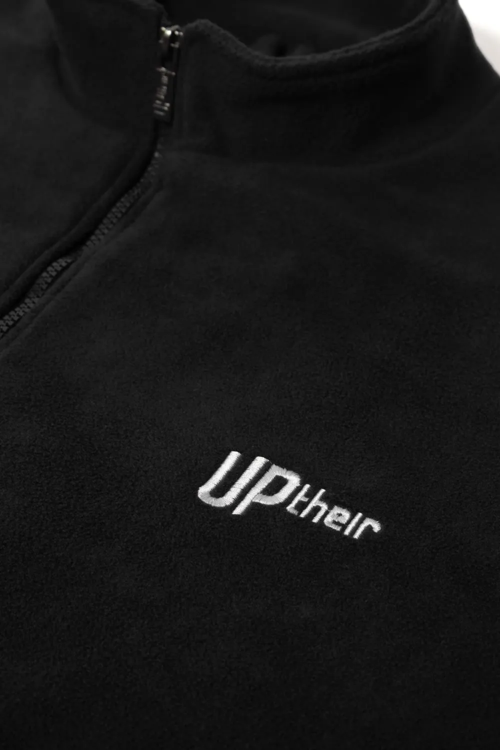 Uptheir Adi Premium Polar Fleece Jacket - Black