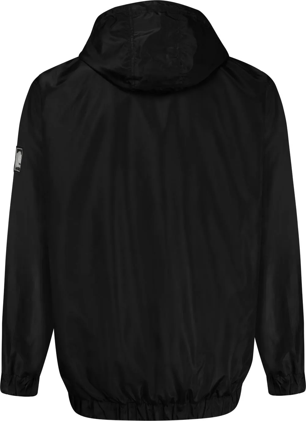 Uptheir Fade Away Zip Through Lightweight Jacket - Black