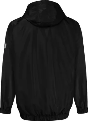 Uptheir Fade Away Zip Through Lightweight Jacket - Black