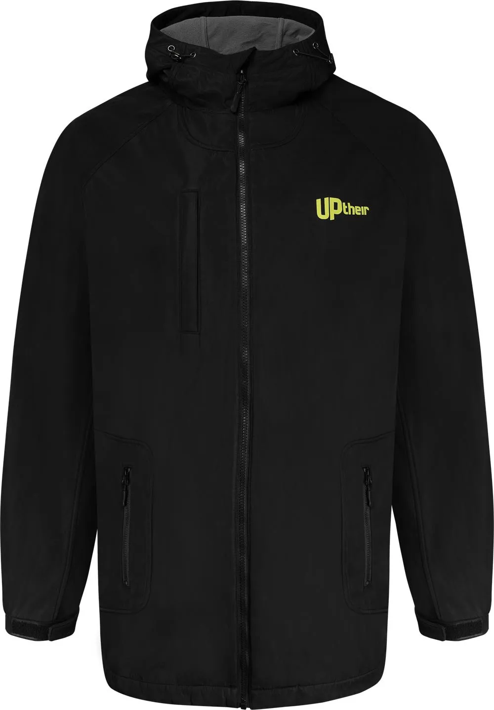 Uptheir Storm Hood Performance Jacket - Black