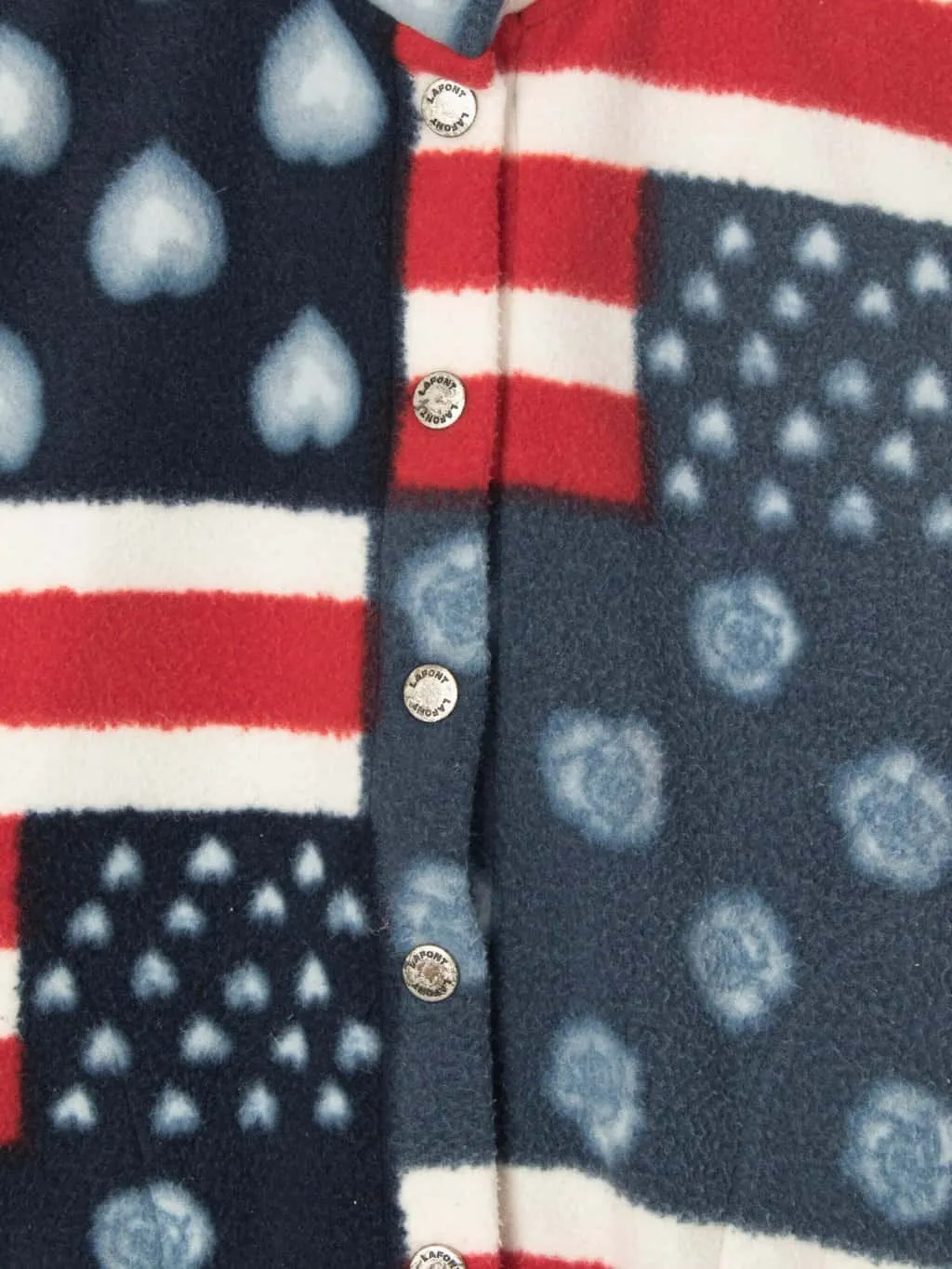 Vintage stars and stripes USA fleece vest waistcoat – Small / Medium