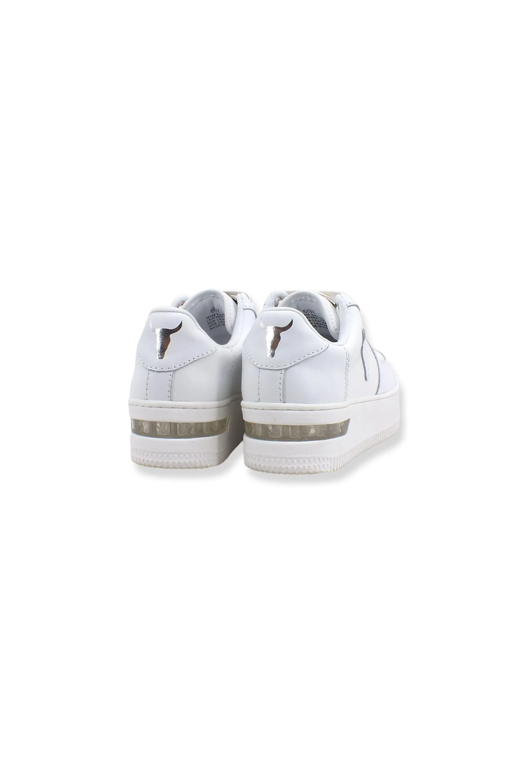 WINDSOR SMITH Sneaker Ox Platform Donna White RHYTHM