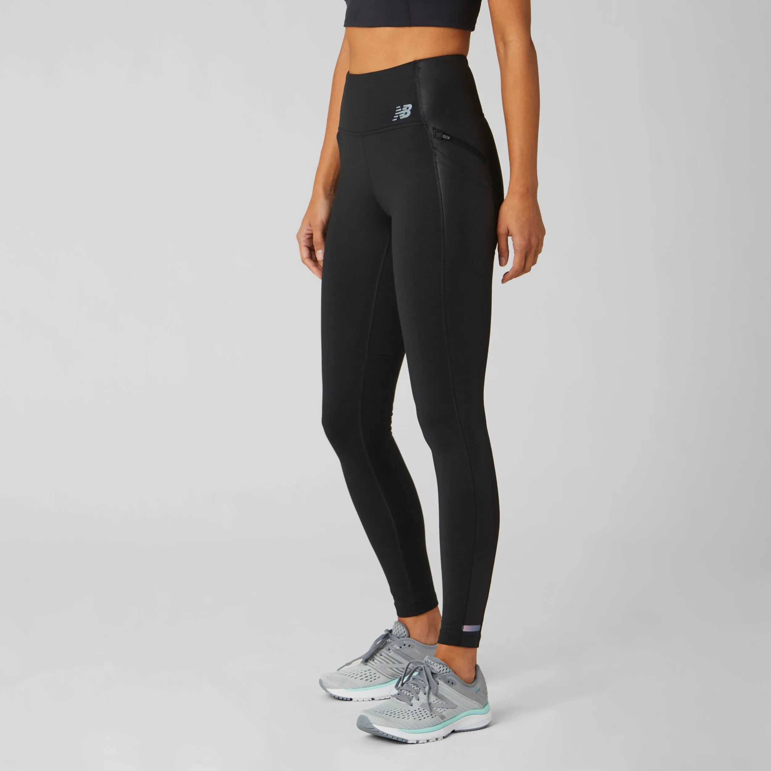 Women’s Impact Run Heat Tights (BK - Black)