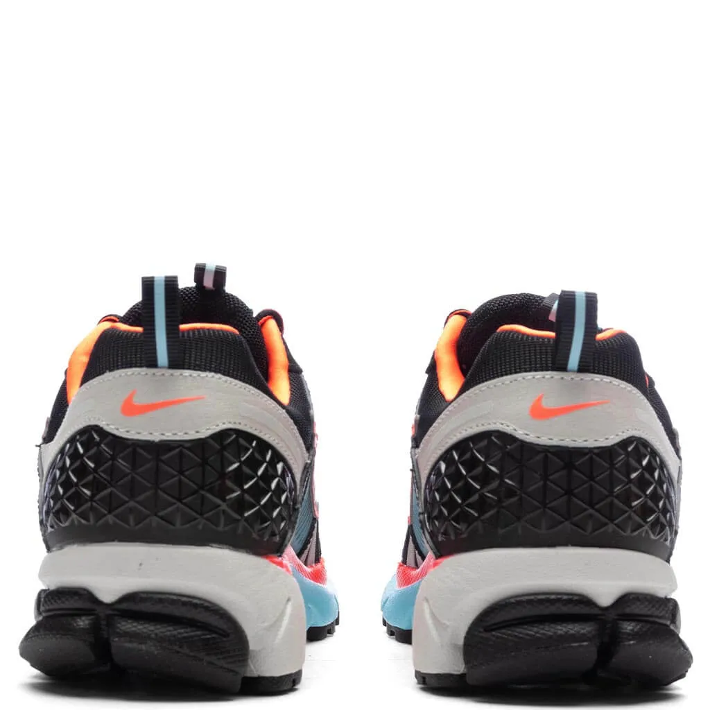 Women's Zoom Vomero 5 Premium - Black/Light Bone/Blue Gaze/Total Orange