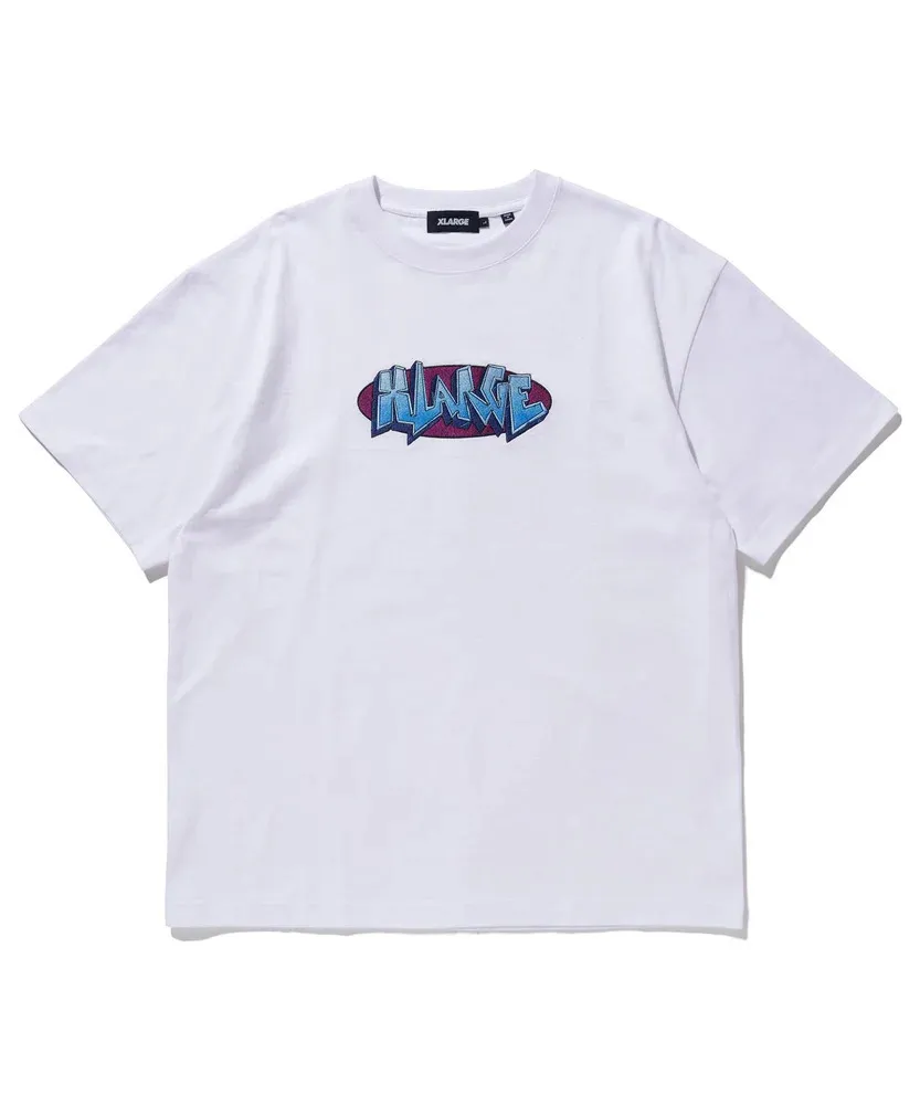 X-Large  |Crew Neck Unisex Street Style Plain Cotton Short Sleeves